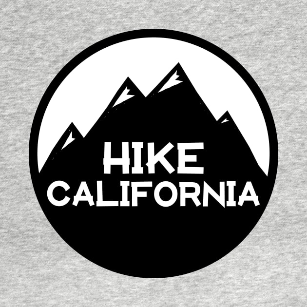 Hike California T Shirt by HolidayShirts